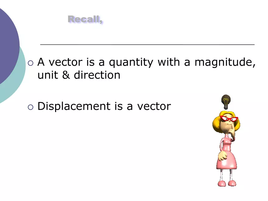 Motion - 2 - Vectors and Displacement - Page 2