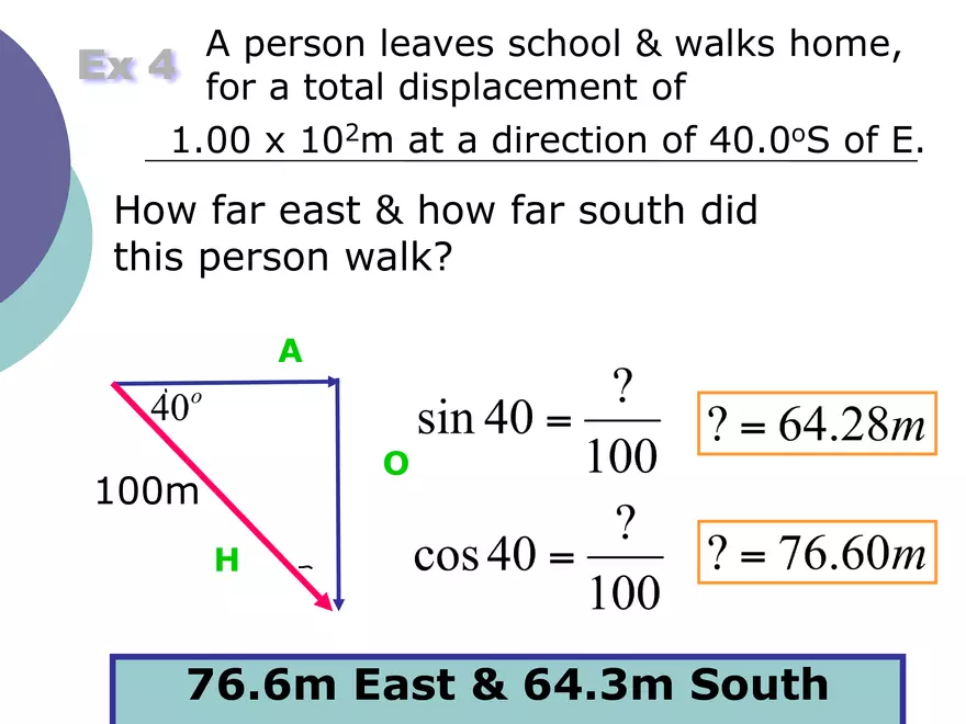 Motion - 2 - Vectors and Displacement - Page 3