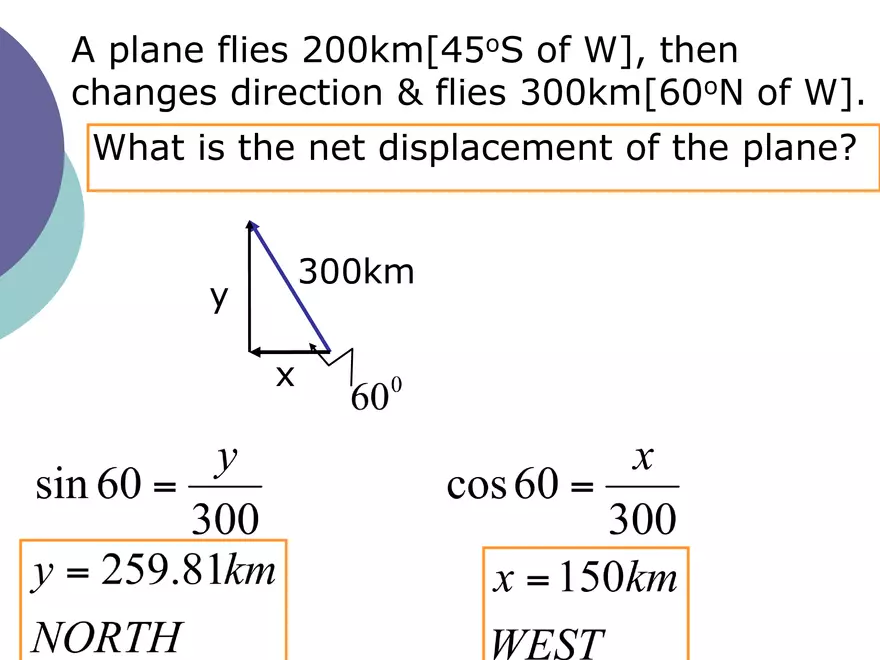 Motion - 2 - Vectors and Displacement - Page 6
