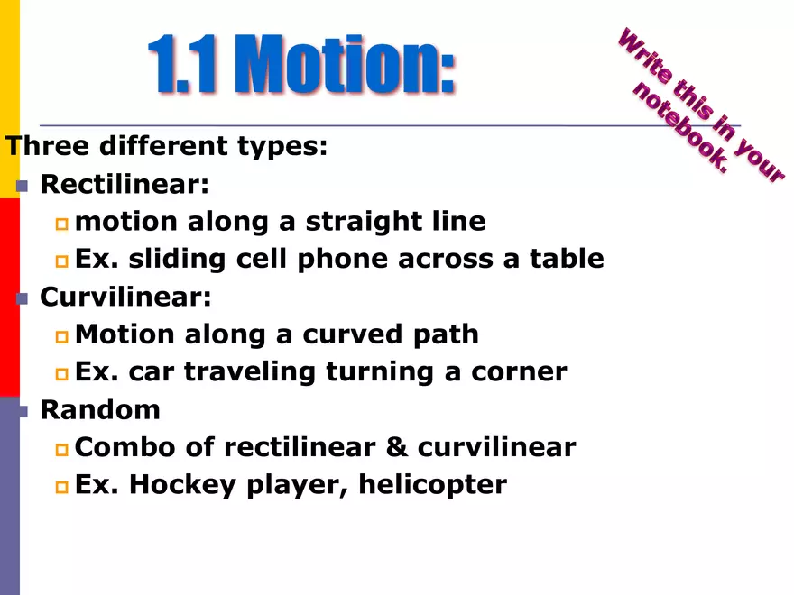 Motion - 1 - Intro Vectors Scalars - Page 7