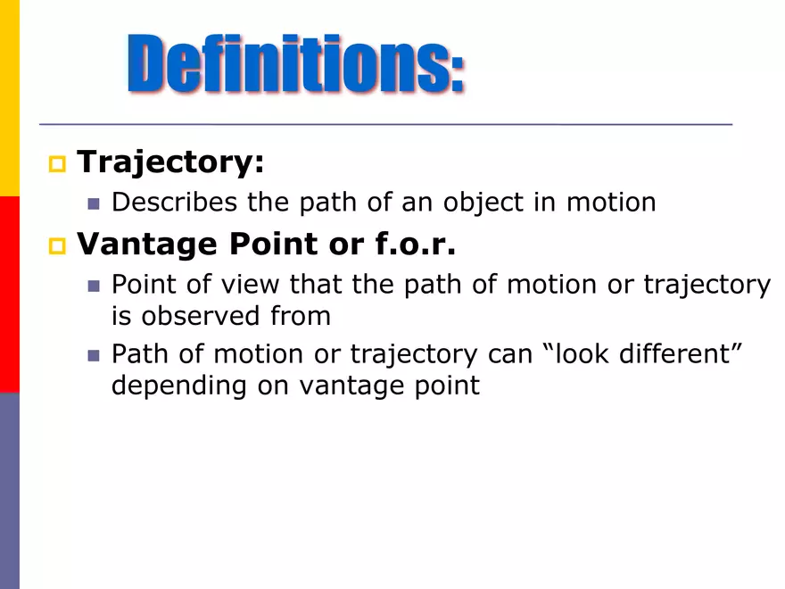 Motion - 1 - Intro Vectors Scalars - Page 9