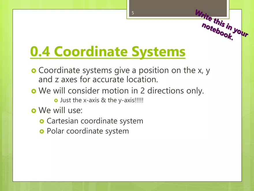 Intro - 3 - Reference Frames, Coordinates, Labs - Page 8