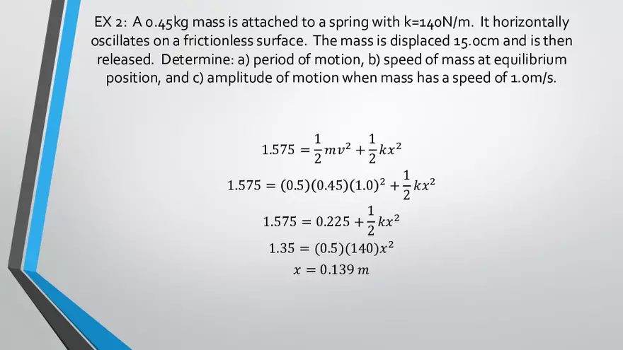 5 - Simple Harmonic Motion - Page 8