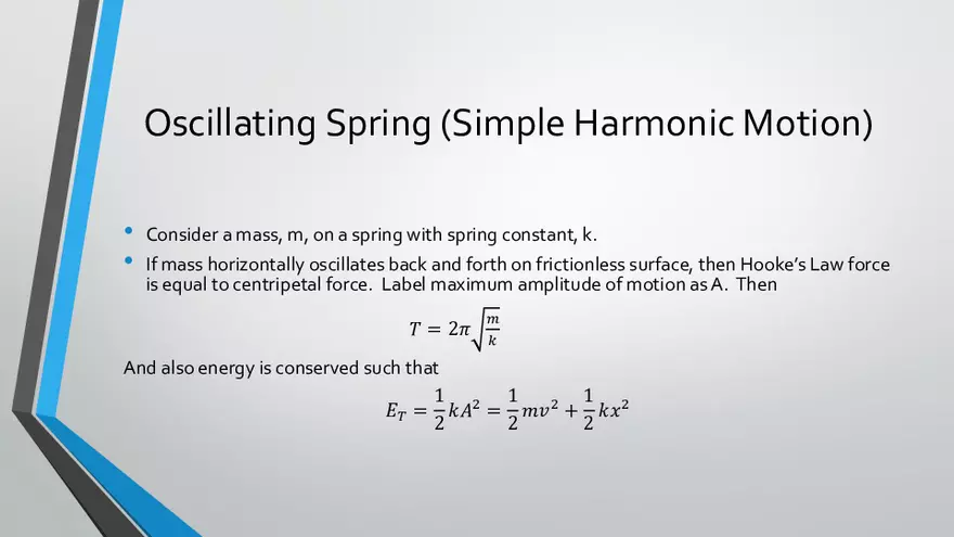 5 - Simple Harmonic Motion - Page 6