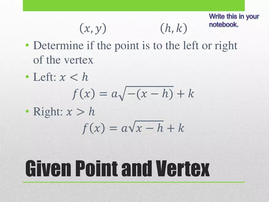 1.02E - Square Root Rule and Inverse - Page 11