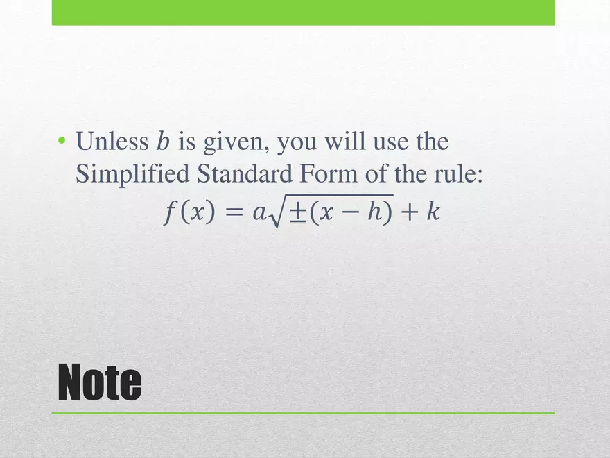 1.02E - Square Root Rule and Inverse - Page 2