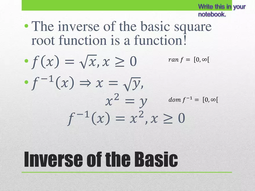 1.02E - Square Root Rule and Inverse - Page 4