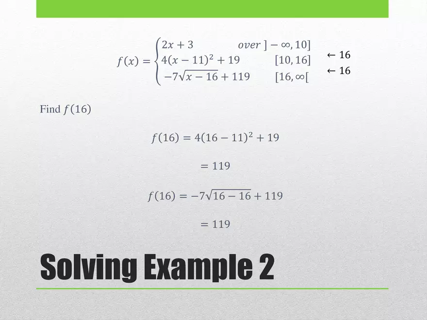 1.07 - Piecewise Functions - Page 7
