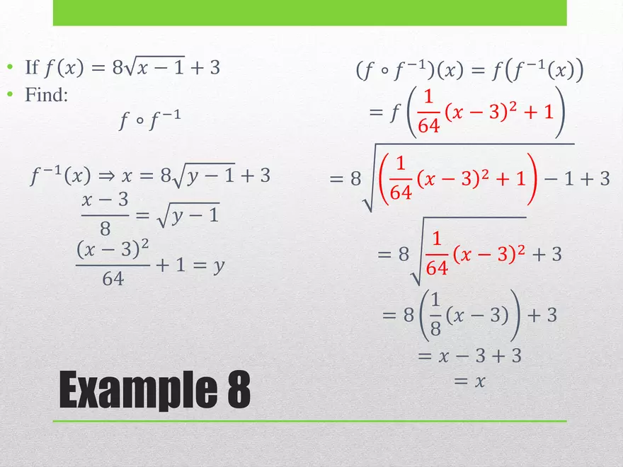 1.06 - Composite Functions - Page 13