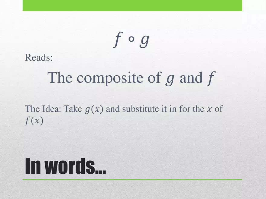 1.06 - Composite Functions - Page 2