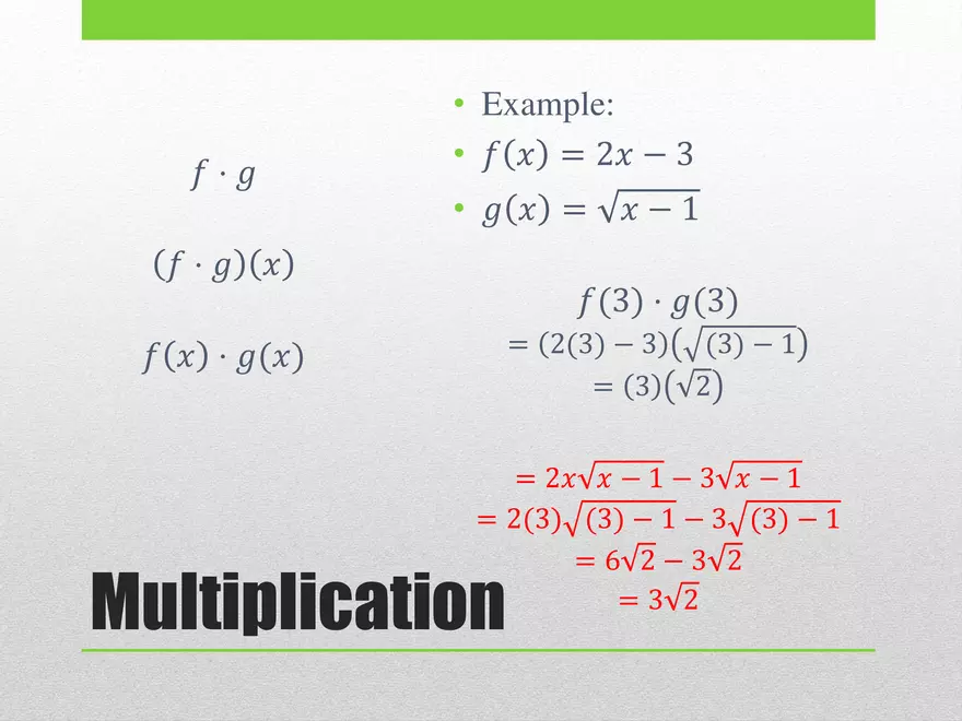1.05 - Operations on Functions - Page 9