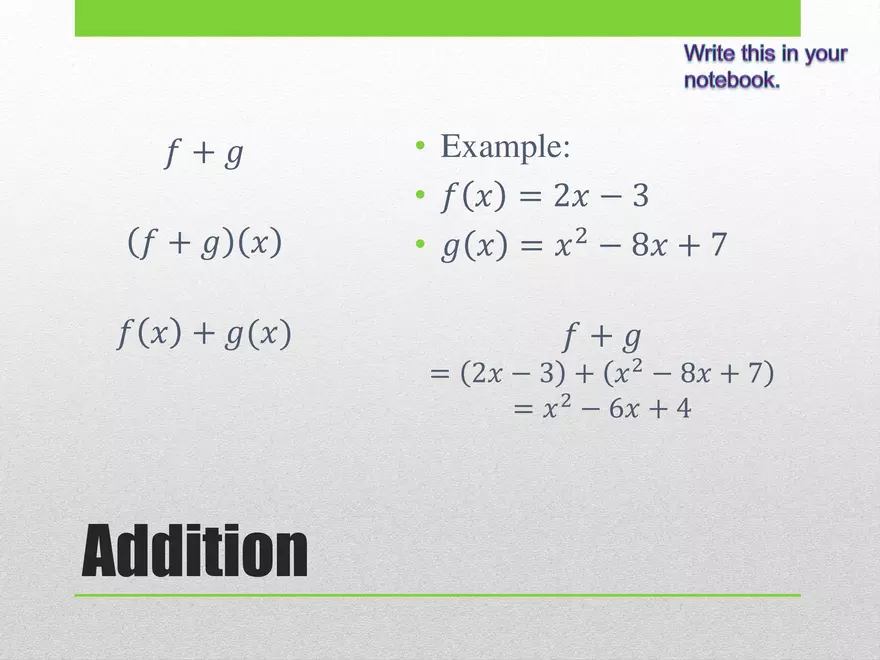 1.05 - Operations on Functions - Page 4