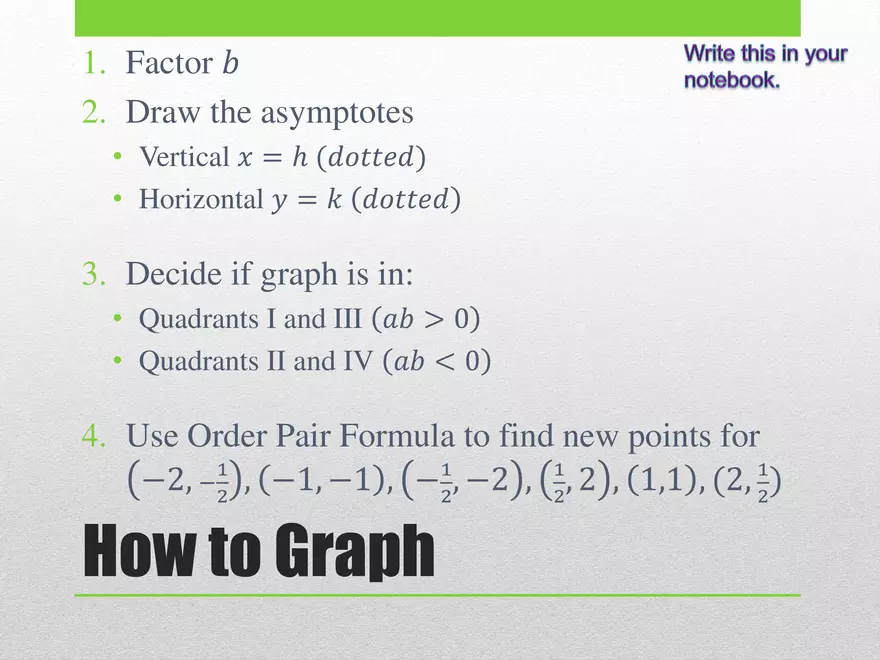 1.04B - Rational Transformed and Graphing - Page 15