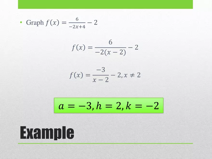1.04B - Rational Transformed and Graphing - Page 16