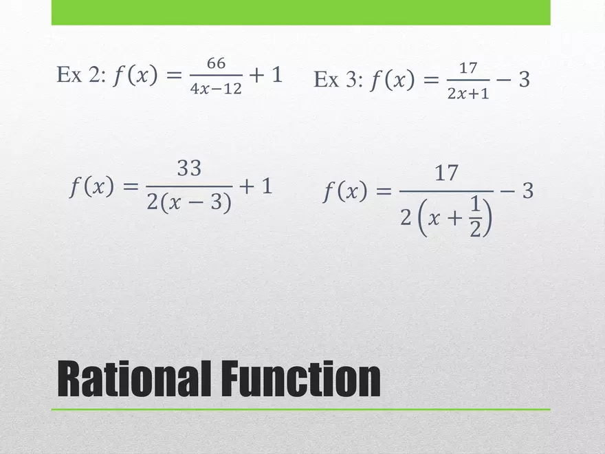 1.04B - Rational Transformed and Graphing - Page 23