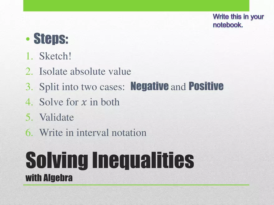 1.03D - Absolute Inequalities - Page 11