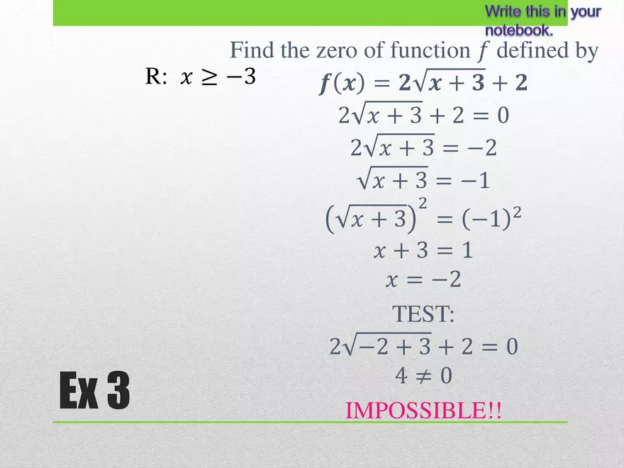 1.02C - Square Root Equations - Page 12