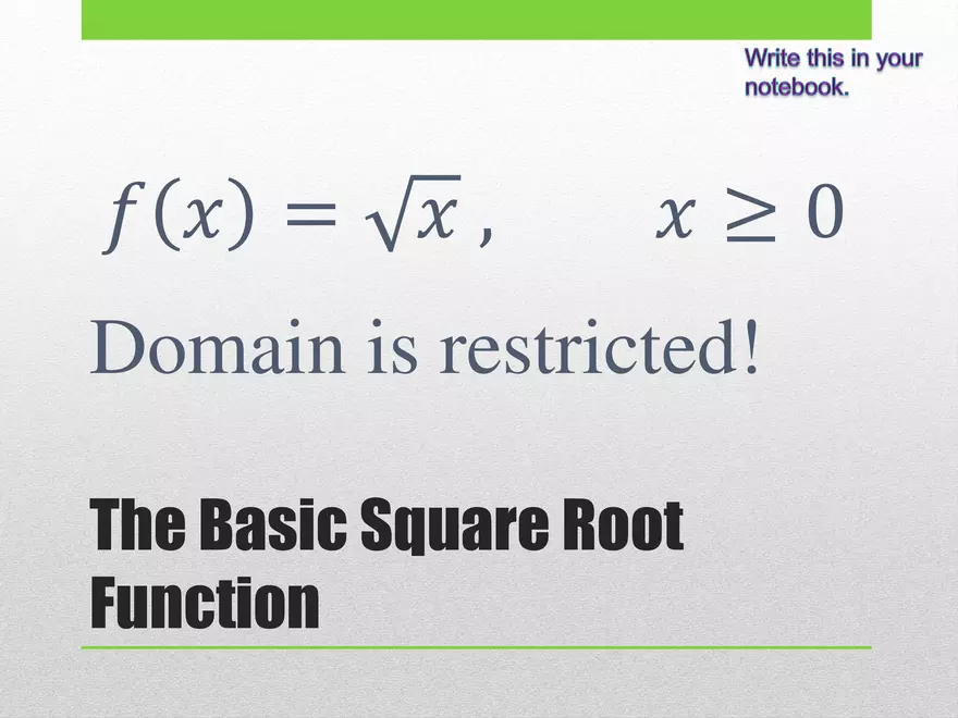 1.02A - Square Root Intro and Basic Function - Page 7