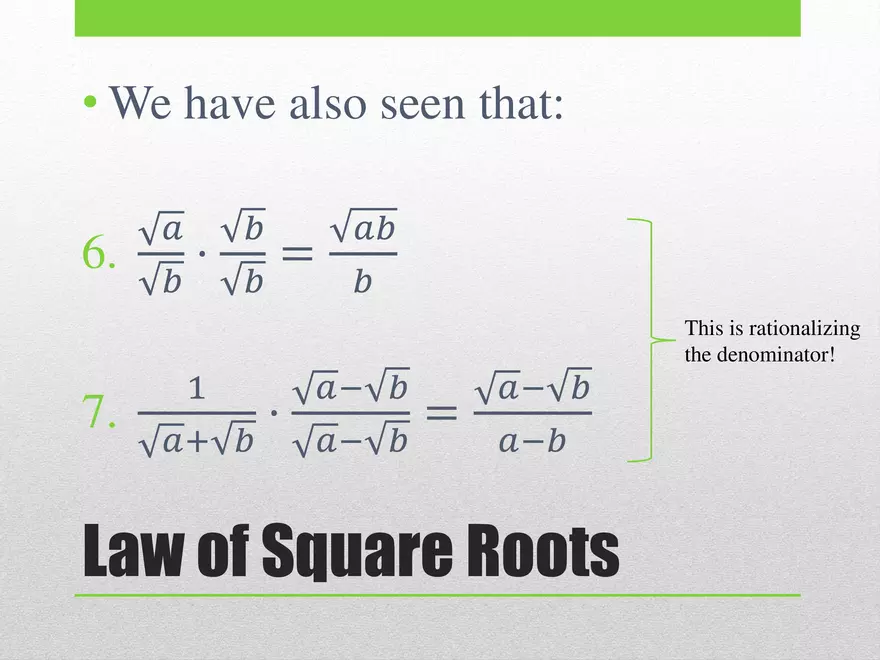 1.02A - Square Root Intro and Basic Function - Page 15