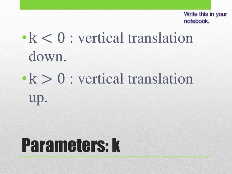 1.01 - Functions Review, Inverse, and Parameters - Page 8