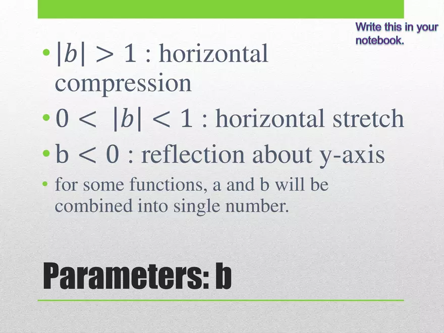 1.01 - Functions Review, Inverse, and Parameters - Page 6
