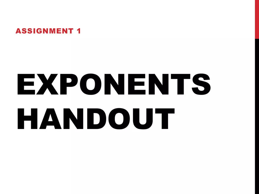 R.01 - Exponents - Page 7