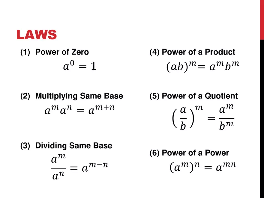 R.01 - Exponents - Page 2