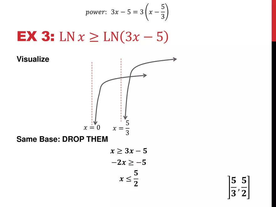 2.13 ExpLog - Logarithmic Inequalities - Page 7