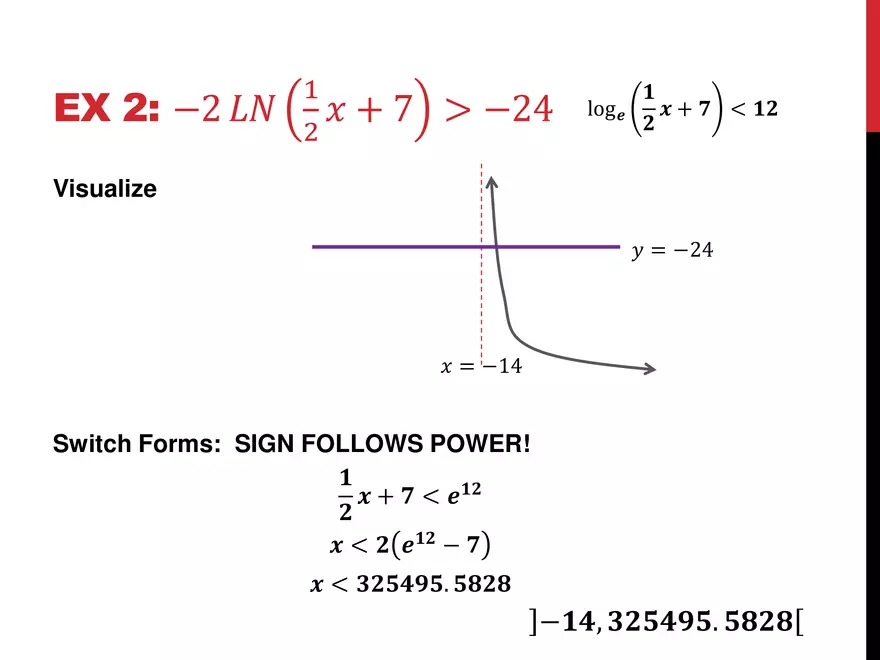 2.13 ExpLog - Logarithmic Inequalities - Page 6