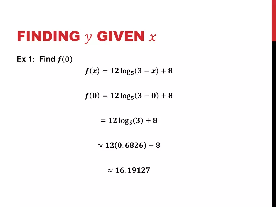 2.12 ExpLog - Logarithmic Equations - Page 2