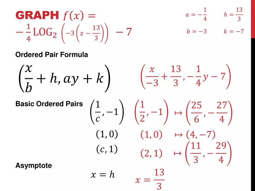 2.09 ExpLog- Logarithms Graphing - Page 3