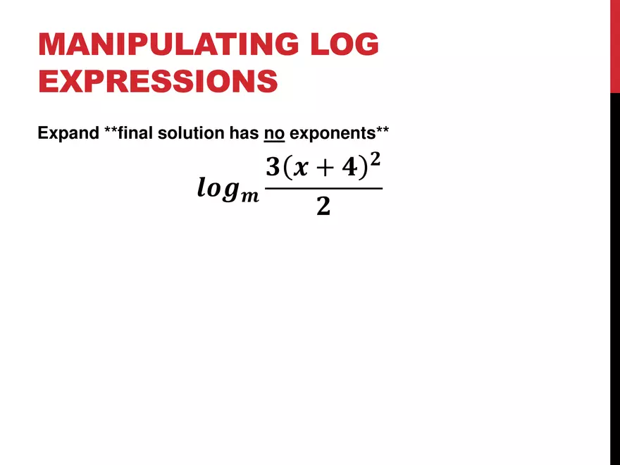 2.05 ExpLog - Logarithms Intro - Page 11