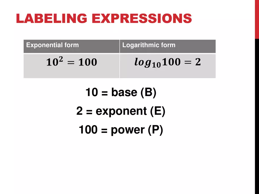 2.05 ExpLog - Logarithms Intro - Page 13