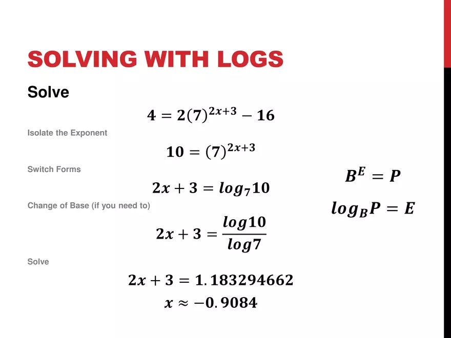 2.05 ExpLog - Logarithms Intro - Page 14