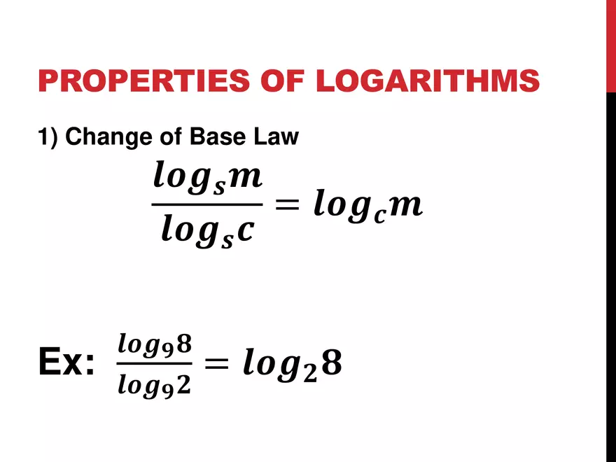 2.05 ExpLog - Logarithms Intro - Page 19