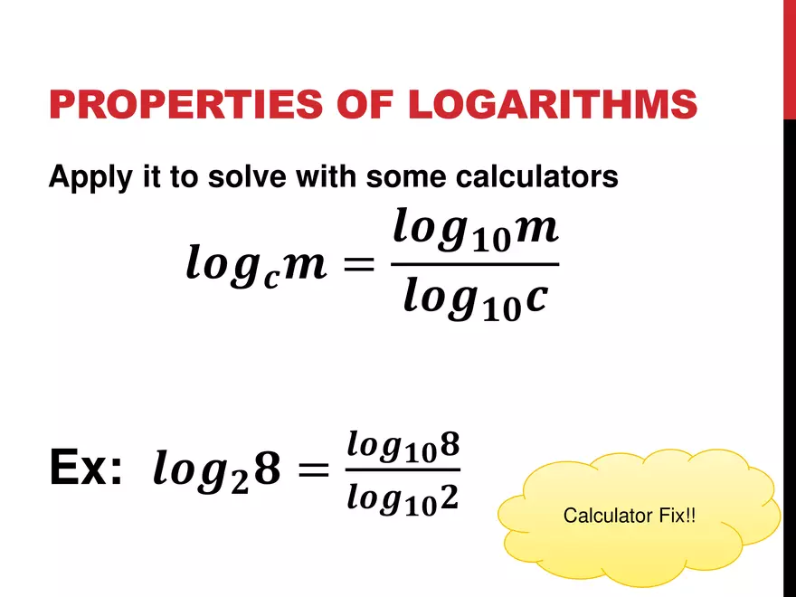 2.05 ExpLog - Logarithms Intro - Page 20