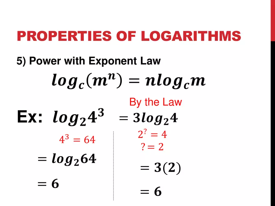 2.05 ExpLog - Logarithms Intro - Page 6