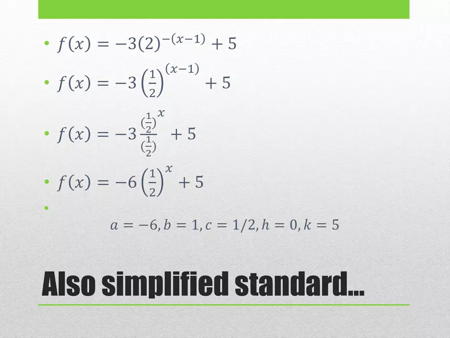 2.02 ExpLog - Exponential Graphing and Properties - Page 11