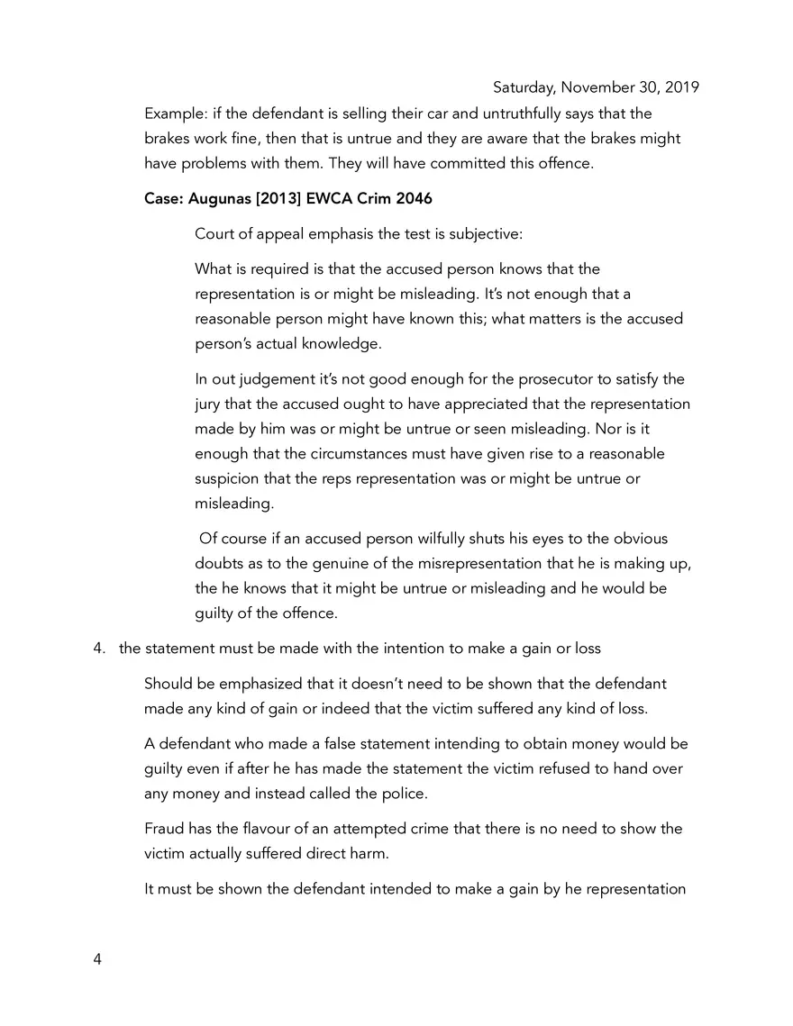 The Law on Fraud - Page 4
