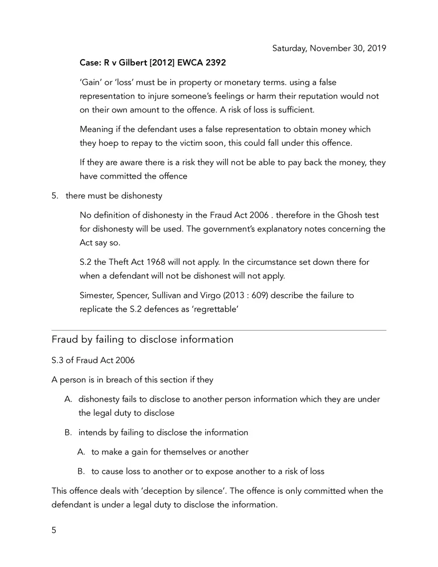 The Law on Fraud - Page 5