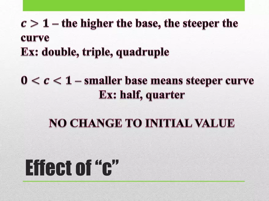 2.01 ExpLog - Exponential Base and Transformed Functions - Page 8