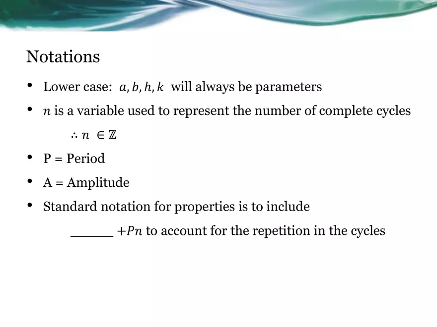 3.08B - Intro to Transformed Sinusoidal Functions - Page 6