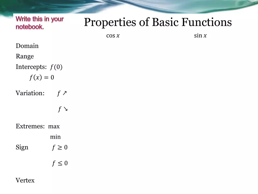 3.08A - Basic Sinusoidal Functions - Page 9