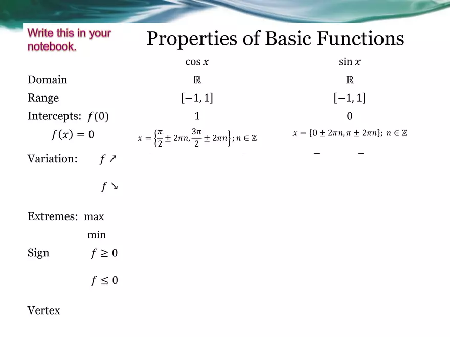 3.08A - Basic Sinusoidal Functions - Page 14