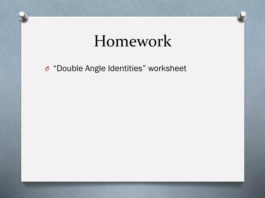 3.07 - Trig Angles - Sums and Diffs - Page 6