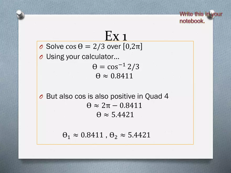 3.05 - Basic Trig Equations - Page 4