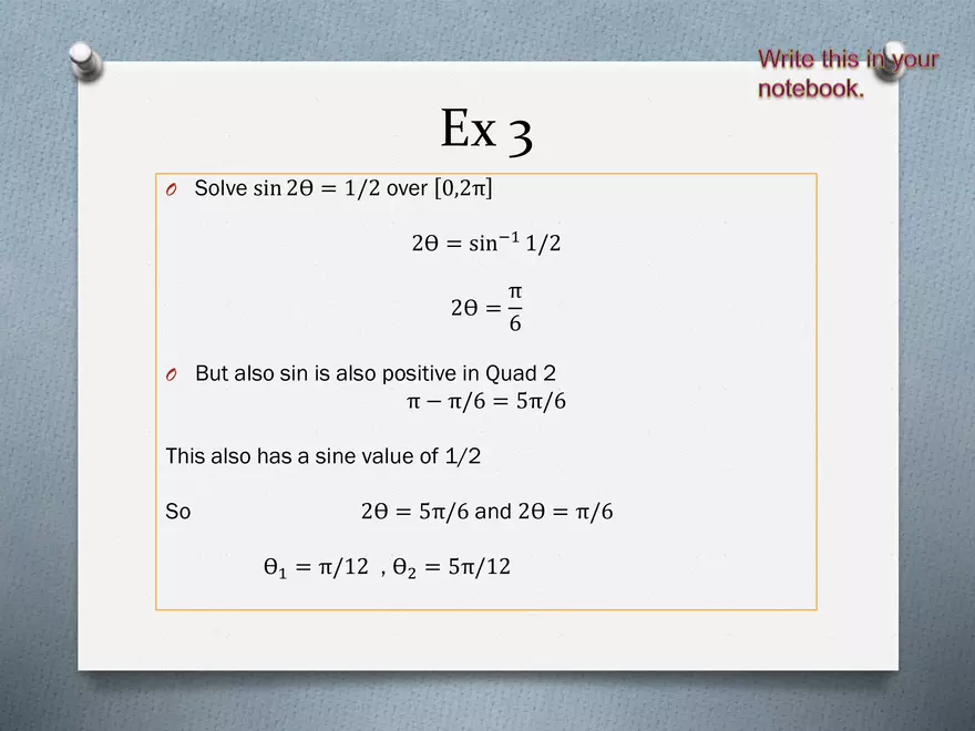 3.05 - Basic Trig Equations - Page 6