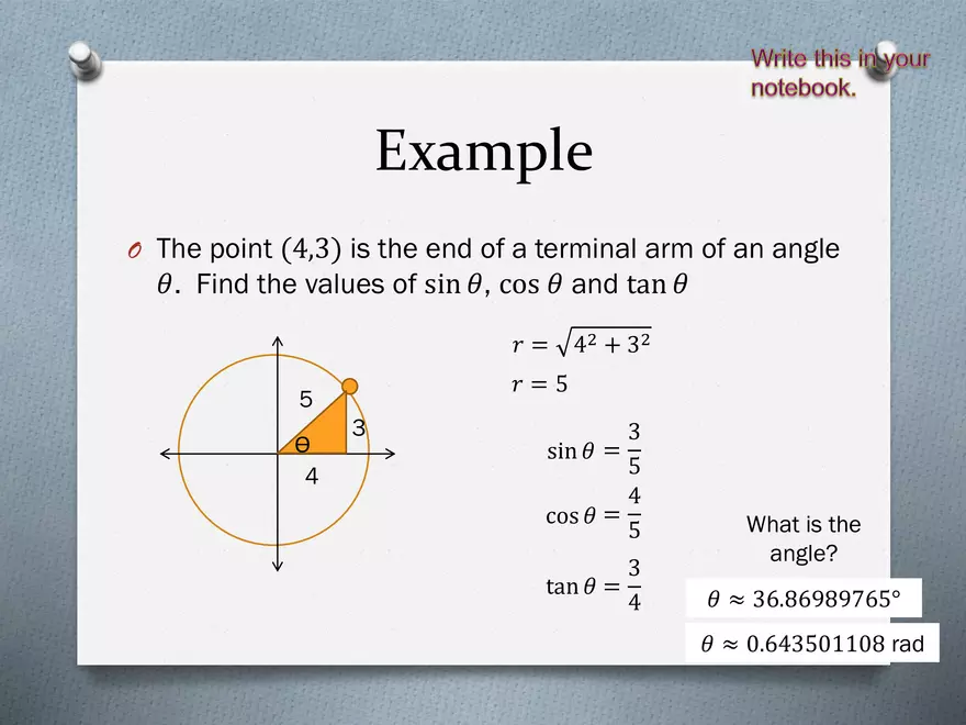 3.04 - Trig Points, Quadrant Choice, Coterminal Angles - Page 16