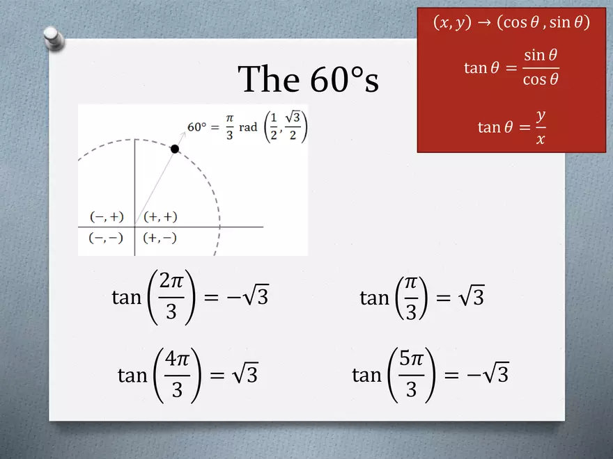 3.03 - The Unit Circle - All Ratios - Page 18