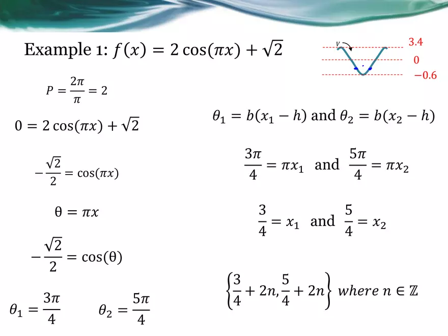 3.08E - Solving Sinusoidal Equations - Page 7